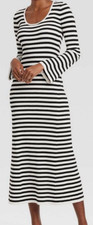 NEW A New Day Women's Long Sleeve Striped Maxi Sweater Dress Size 2X