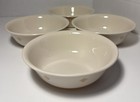 4 Corelle Mirage 6.25” Cereal / Salad Bowls Beige W/Yellow Diamond Pattern Nice — photo 2