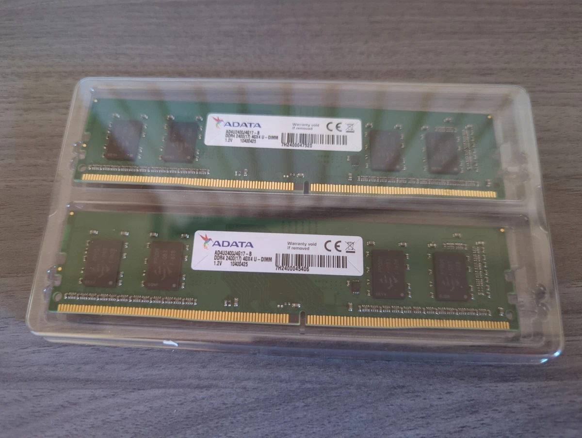 ADATA PC4-19200 (DDR4-2400) Bus Speed Computer RAM 8 GB Total