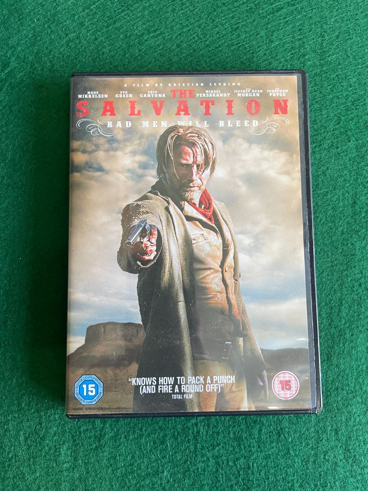 THE SALVATION BAD MEN WILL BLEED DVD GOOD CONDITION