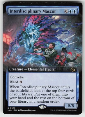 MP-01 Played Interdisciplinary Mascot (Extended Art) 377 March of the Machine R