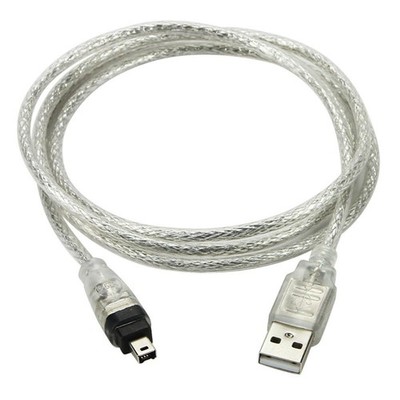 Firewire IEEE 1394 4 Poler USB Adapterkabel 100 cm DCR TR