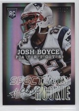 2013 Panini Absolute Rookie Spectrum Platinum 7/10 Josh Boyce #147 0a7