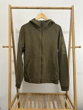Arc’teryx Men’s Word On End Full Zip Hoodie Sweatshirt Faded Moss Green Size L