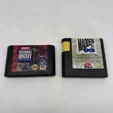 ESPN National Hockey Night & Madden 95 (Sega Genesis) Cartridge Only | TESTED