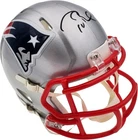 Tom Brady Signed New England Patriots Replica Speed Mini Helmet Fanatics
