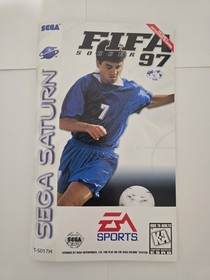 FIFA Soccer 97 Sega Saturn CIB Complete Long Box With Manual And Reg Card Clean!