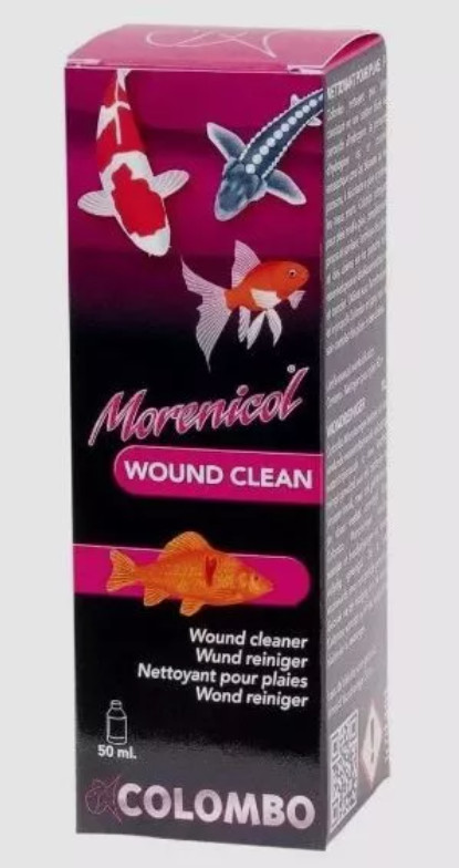 Colombo Wound Clean 50ml Pond Koi Fish Wound Ulcer Cleaner Treatment #L