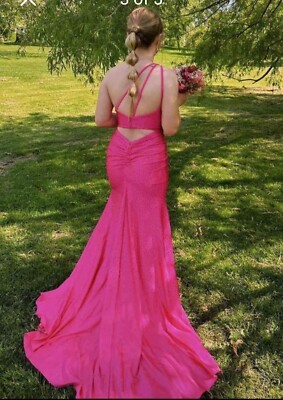 Sherri Hill Prom Dress, Size 0. Color: Bright Fuchsia | eBay