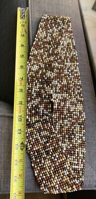 VINTAGE ELASTIC WIDE BEADED BELT s-l400.jpg main image 3