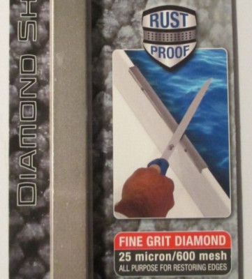 Cuda 10'' Fine Grit Diamond Knife Sharpener for Cutting Board Model #18218    C23
