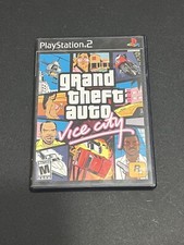 Grand Theft Auto GTA Vice City Sony PlayStation 2 PS2 With Map And Tourist Guide