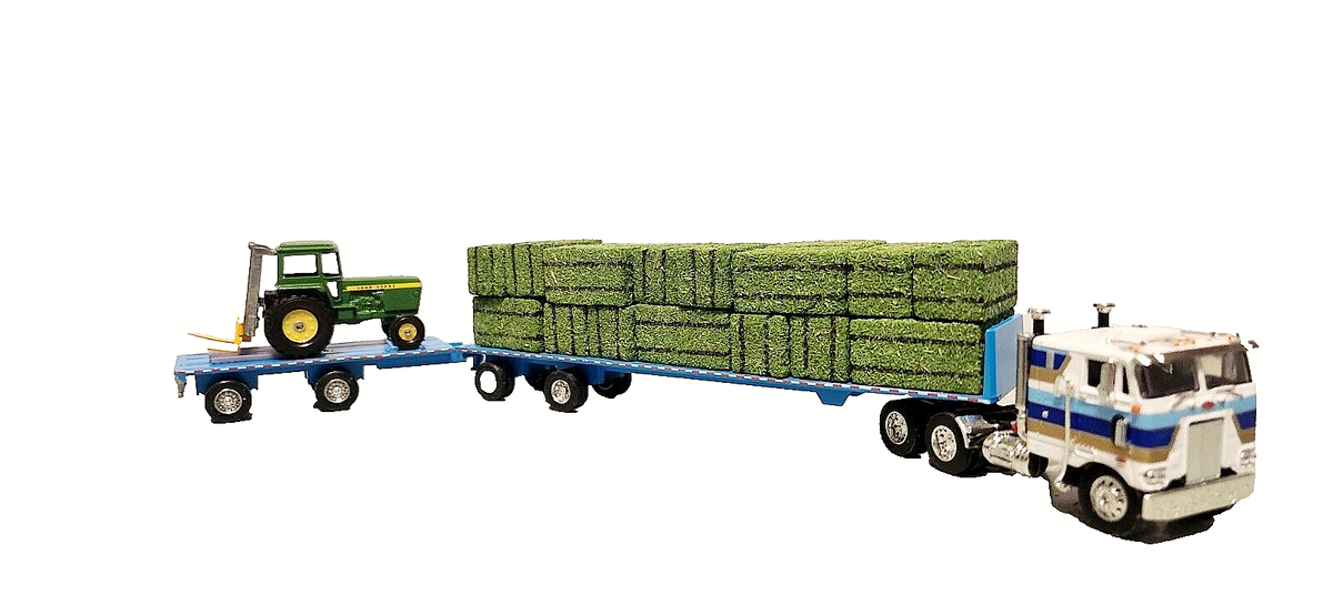 DCP Peterbilt 352 COE - Custom Built 45' Hay Hauler - With DCP Peterbilt 352 COE - Custom Built 45' Hay Hauler - With