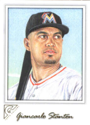 2017 Topps Gallery #70 Giancarlo Stanton NM-MT Marlins ID:5363