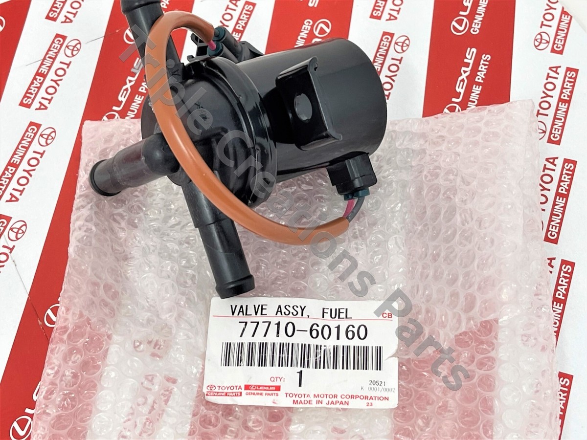 Toyota Genuine 77710-60160 Valve Assy Fuel Tank Solenoid Main US
