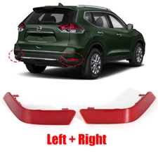 Pair Rear Bumper Side Marker Reflector Left & Right For Nissan Rogue 2017-2020