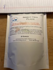 Chris  s Fishes Insect Trio Flake Fish Food 2oz