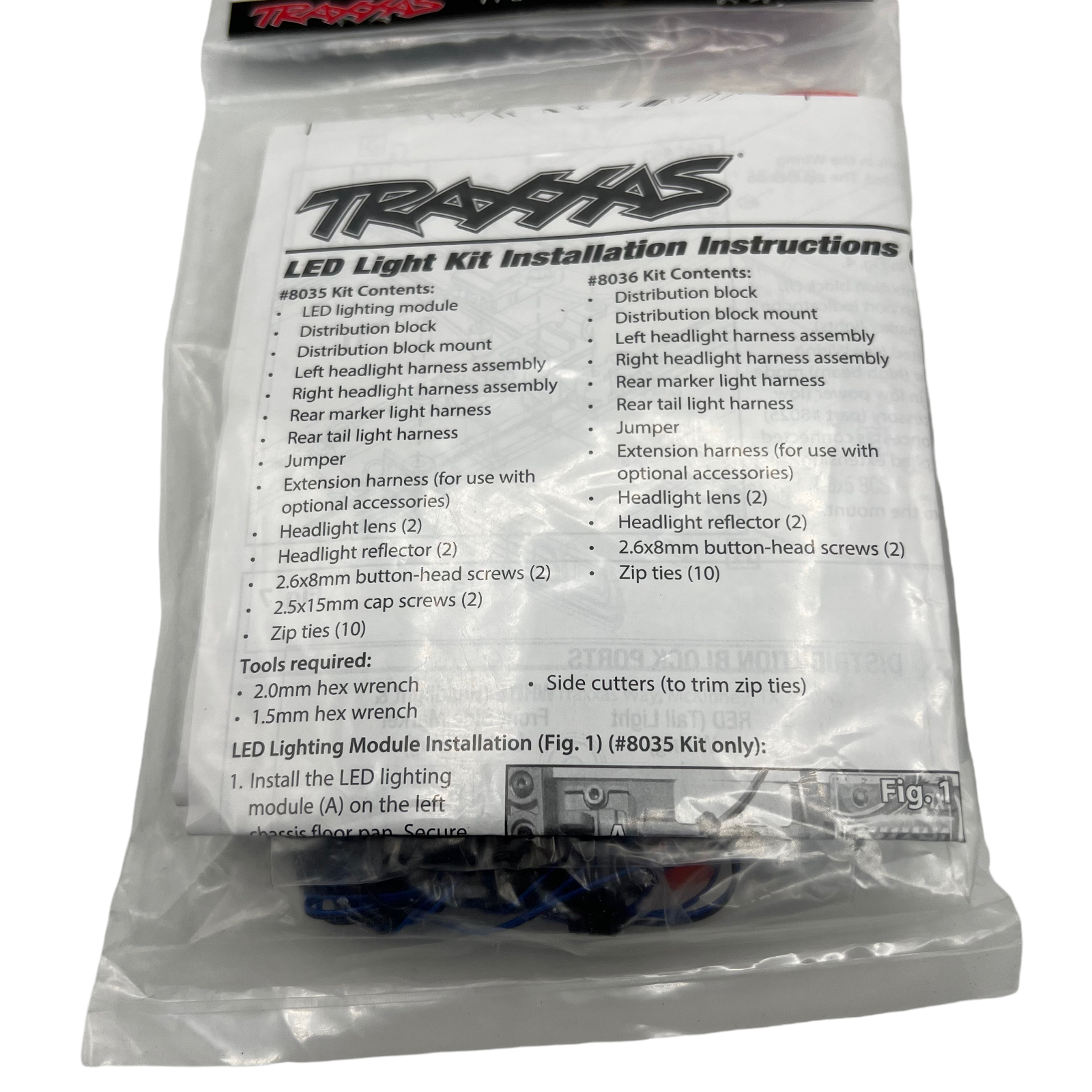 Traxxas 8035 TRX-4 Bronco Light Set for 