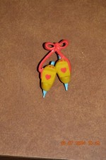 Vintage 1980's Care Bears Cousins Cozy Heart Penguin Figure Ice Skates