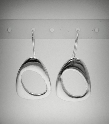 Handmade Stylish Sterling Silver Earrings Genuine Solid 925 New Handmade Empress