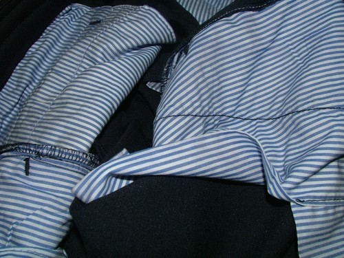NEW BUGATCHI CASUAL PANTS SIZE M X 35"L POLYESTER VISCOSE ELASTANE ITALIAN #465 - Picture 7 of 9