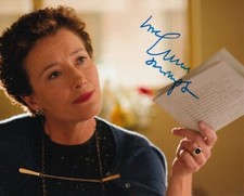 EMMA THOMPSON signed Autogramm 20x25cm SAVING MR BANKS in Person autograph COA