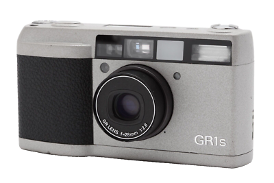 Ricoh GR1s (Silver) 35mm Point & Shoot Film Camera with Case Ricoh GR1s (Silver) 35mm Point & Shoot Film Camera with Case