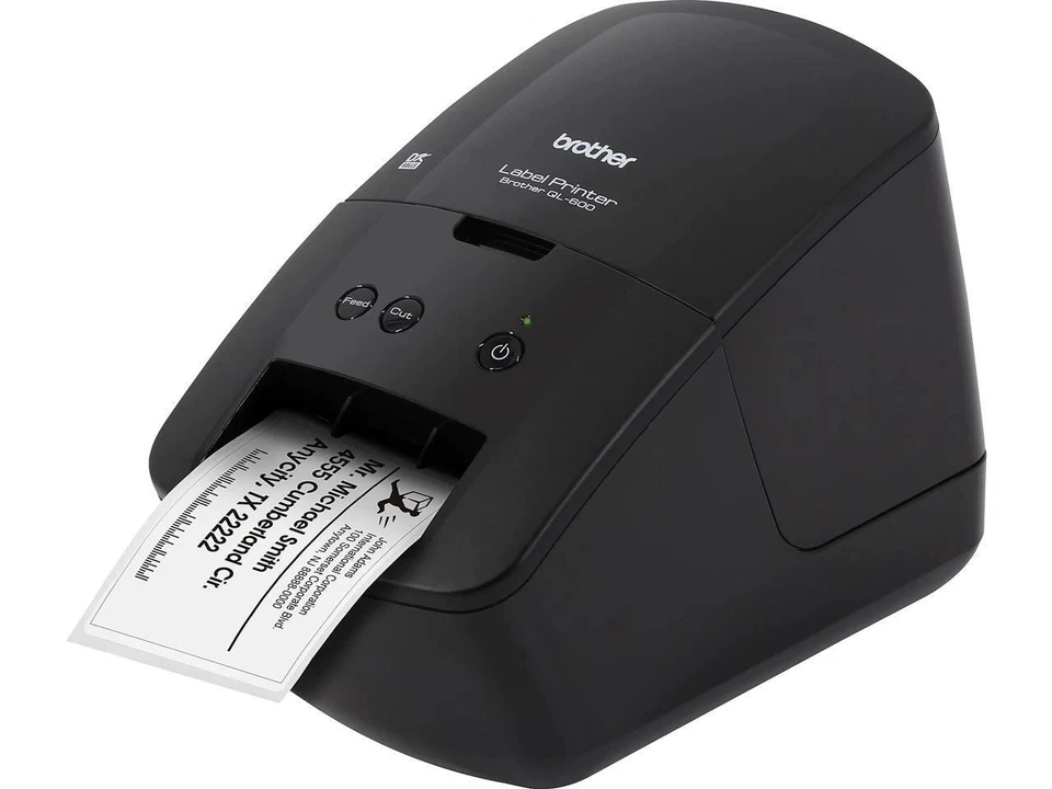 Brother QL-600 Direct Thermal Printer Monochrome Desktop Label Print QL600 - Image 3 of 4