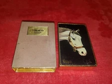 VINTAGE PLAYING CARD DECK BY CONGRESS 606 WITH HORSE  BREWIER & 3 JOKERS
