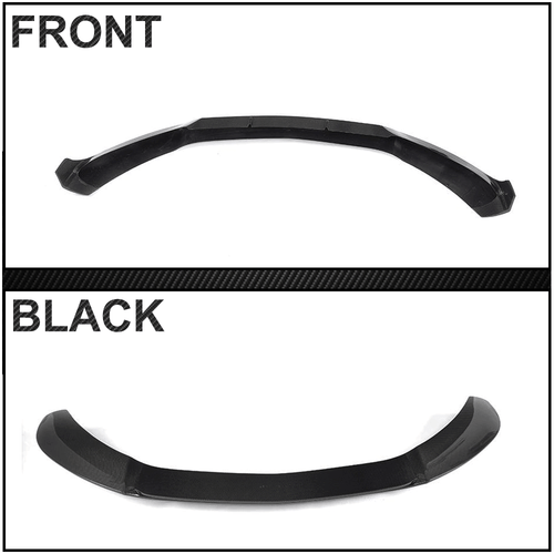 For Benz W205 C200 C250 C300 C43 AMG 14-18 REAL CARBON Front Bumper Lip Spoiler - Picture 14 of 15