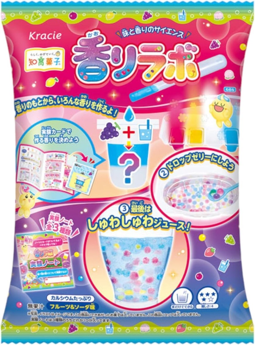 Kracie Kaori Labo Fruit & Soda Flavor 18g Set of 3 from Japan