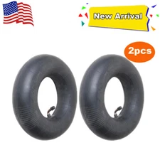 2pcs 4.10/3.50-4 Inner Tube Tr87 Valve Stem 4.10-4 11x4.00-6 For 10" Lawn Mower