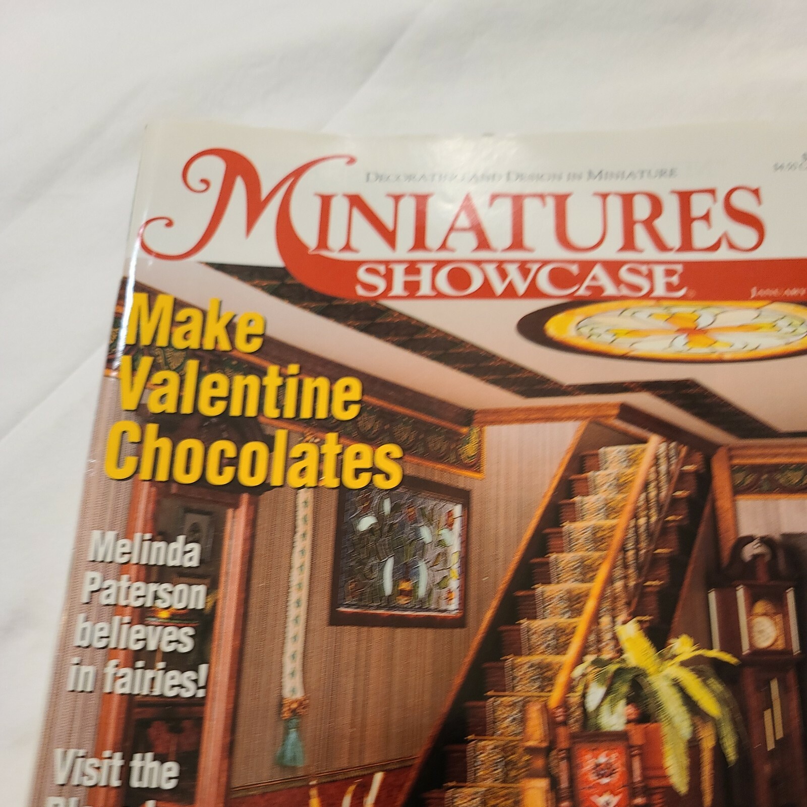 как выглядит Miniatures Showcase Magazines January 1993 Decorating and Design in Miniature фото