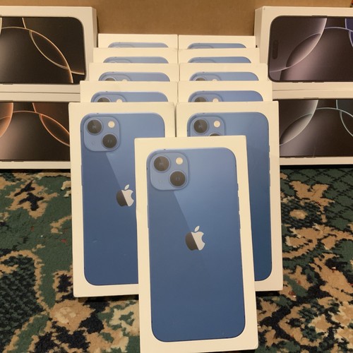 Oryginalny Apple iPhone 13 Niebieski 128GB Puste pudełko Szybka wysyłka PRZECZYTAJ OPIS - Zdjęcie 2 z 4