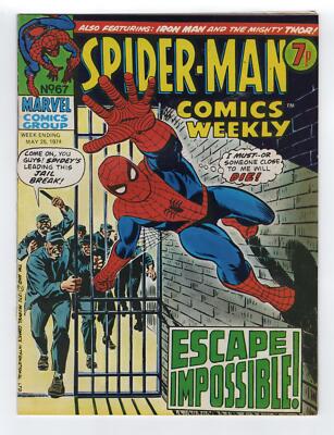 1968 MARVEL AMAZING SPIDER-MAN #65 & TALES OF SUSPENSE #48 1ST MISTER DOLL UK