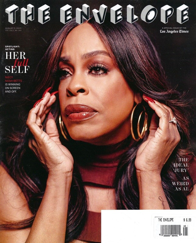 THE ENVELOPE MAGAZINE AUGUST 03, 2023 NIECY NASH-BETTS COVER - BRAND NEW