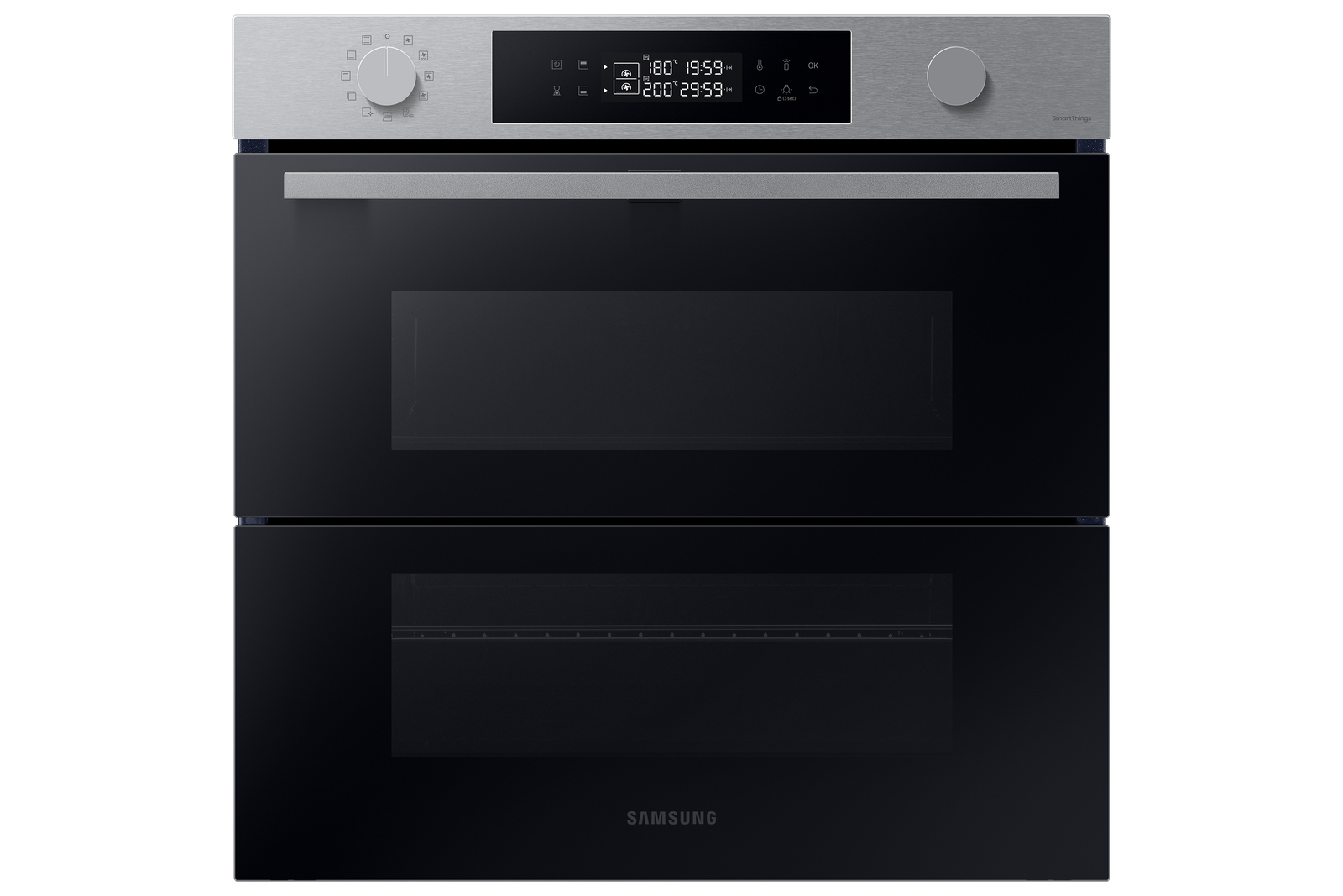 Forno Samsung Dual Cook Flex™ Serie 4 76L NV7B4540VBS Vapore pulizia catalica