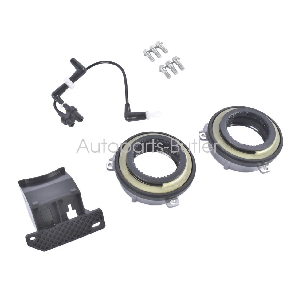 For Ford F150 Truck Auto Hub Lock Actuators Vacuum Solenoid Purge Valve Kit - Image 3 of 4