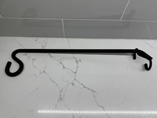 Wrap Hanging Bird Feeder Pole Hanging Flower Basket Arm Heavy Duty 1"