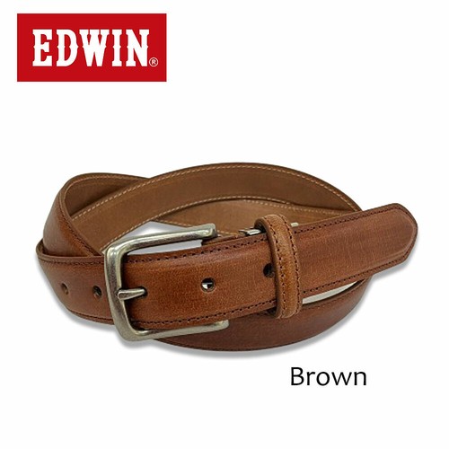 EDWIN 30mm Width Feather Processed Belt Hand Dyed Made in Japan - Picture 13 of 18