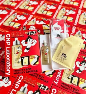 CNP X MIGHTY ATOM LABORATORY PROPOLIS ENERGY AMPULE | 50ML X 2pcs + Socks