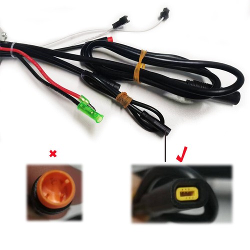 FH308-FOC-5SKD21C Electric Bike Brushless Motor Controller 36/48V Display KD21C - 第 8/10 張圖片