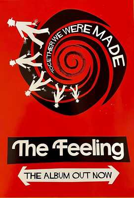 The Feeling - Together we were made (NEW RARE PROMO CARD Card)