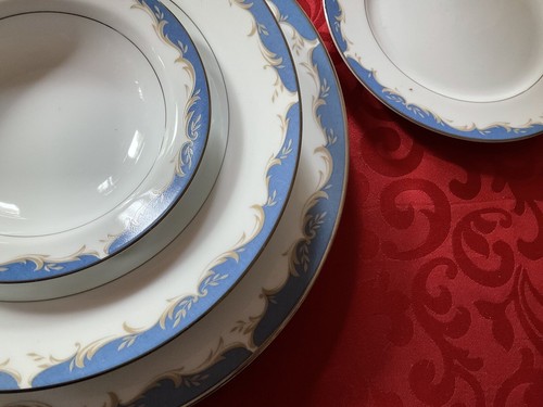 STYLE HOUSE Fine China, One Place Setting Dynasty BLUE WAVE Japan (8 available) - Picture 5 of 5
