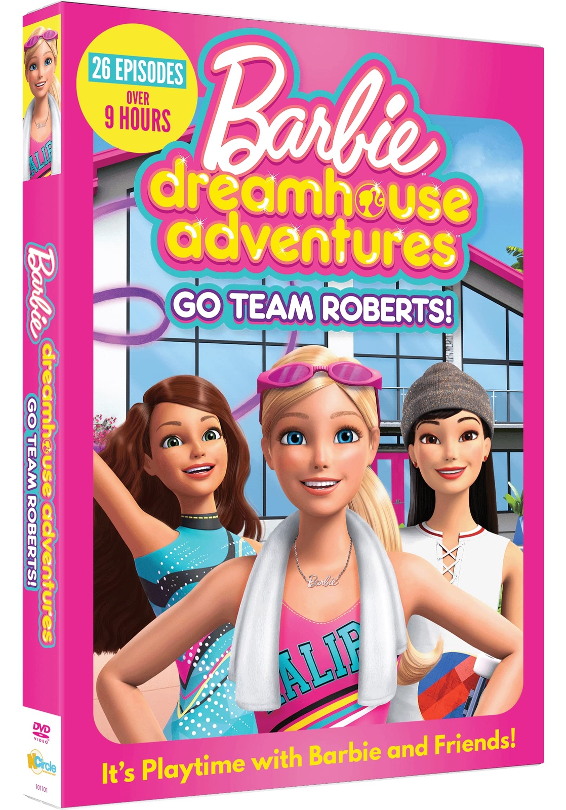 Barbie Dreamhouse Adventures: Go Team Roberts! (DVD) America Young Cassidy Naber