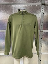 Columbia GRT 1/4 Zip Pullover - Mens XL - Omni-Dry - Olive Green - Sweatshirt