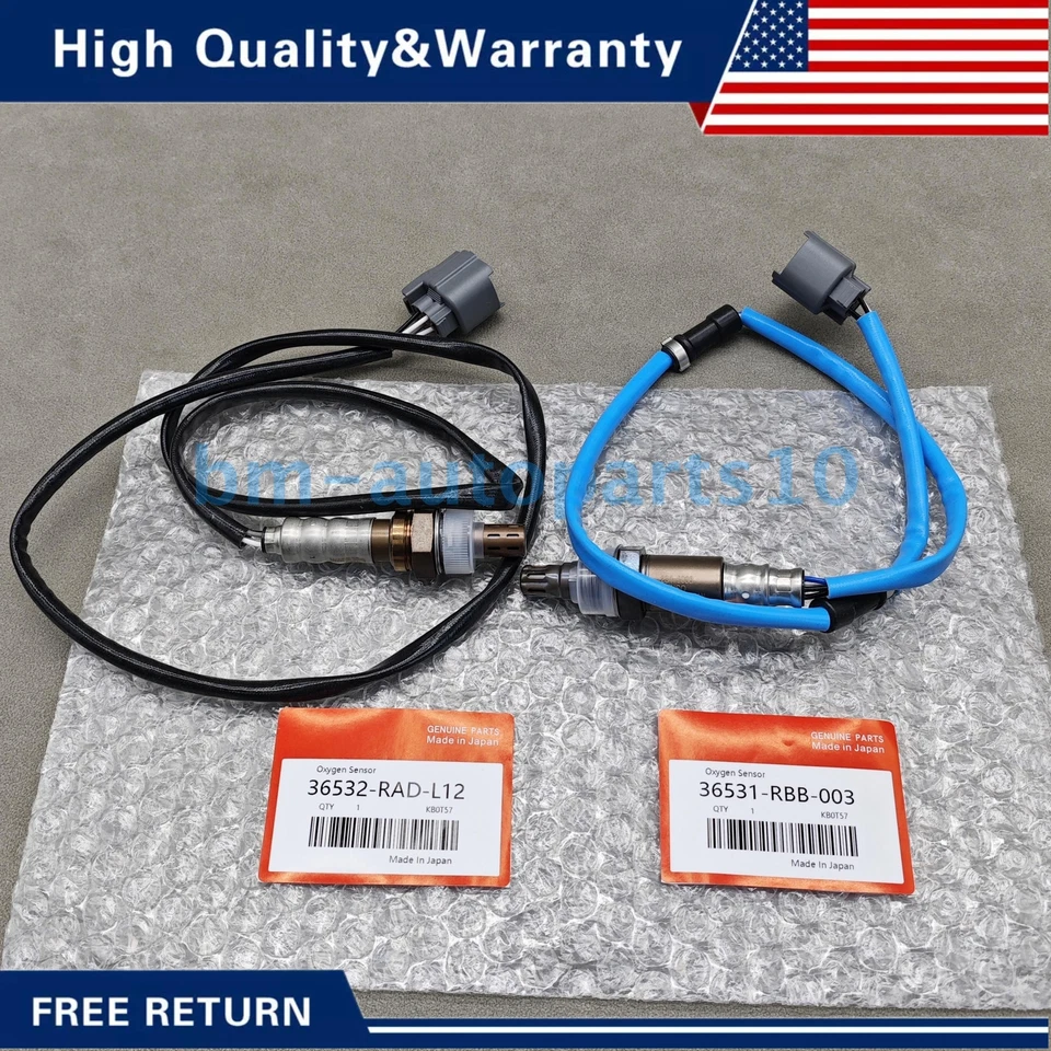 New 2PCS Up&Downstream Oxygen Sensor For 04-08 Acura TSX 2.4L 234-9066 234-4363 Foto 4 de 4