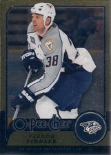 NASHVILLE PREDATORS 08/09 OPC Vernon Fiddler Metal Gold