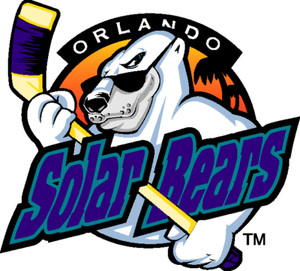 Orlando Solar Bears IHL Hockey 1995-2001 Embroidered T-Shirt S-6XL, LT-4XLT New