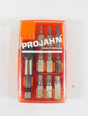 Projahn 1/4'' Bit-Box inklusive Bithalter | 10-teilig | orange | Nr. 4082
